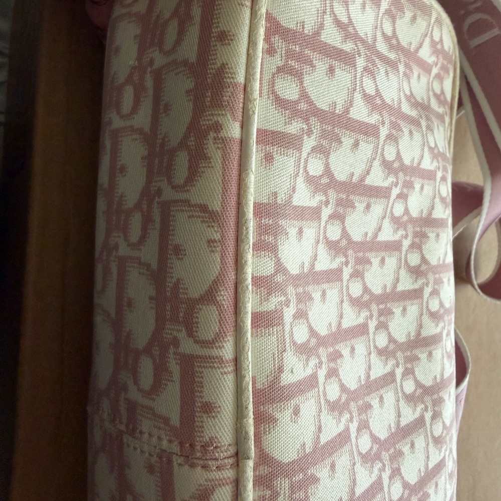 Dior Pink and Cream Floral Crossbody - Picture 3 of 10